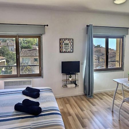 Studio Vue Sur Les Toits, Lumineux Moustiers #2 외부 사진