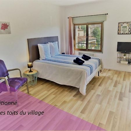 Studio Vue Sur Les Toits, Lumineux Moustiers #2 외부 사진